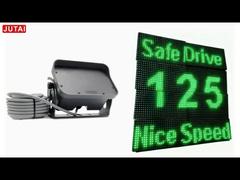 Αραβικό Αγγλικό Ραντάρ Ταχύτητας Οθόνη LED Προσαρμόσιμα Μοτίβα Επεξεργάσιμο Κείμενο