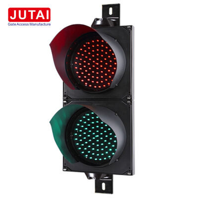 JD112HF-C 100mm Red Green LED Traffic Signal Light with OSRAM High Power LED, Fresnel Lens and IP65 for Parking Barrier Gate, Vehicle Entrance and Access Control
