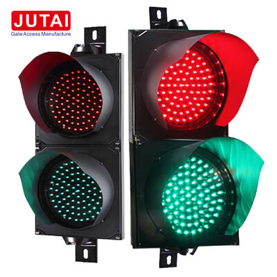 JD112HF-C 100mm Red Green LED Traffic Signal Light with OSRAM High Power LED, Fresnel Lens and IP65 for Parking Barrier Gate Vehicle Access Control
