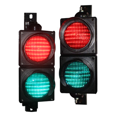 JUTAI JD112HF-C 100mm Κόκκινο και πράσινο LED σήμα κυκλοφορίας με προστασία IP65 για τις πύλες φραγμών στάθμευσης