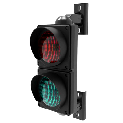 JUTAI JD112HF-C 100mm Κόκκινο και πράσινο LED σήμα κυκλοφορίας με προστασία IP65 για τις πύλες φραγμών στάθμευσης