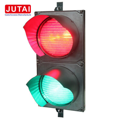 JUTAI JD112HF-C 100mm Κόκκινο και πράσινο LED σήμα κυκλοφορίας με προστασία IP65 για τις πύλες φραγμών στάθμευσης