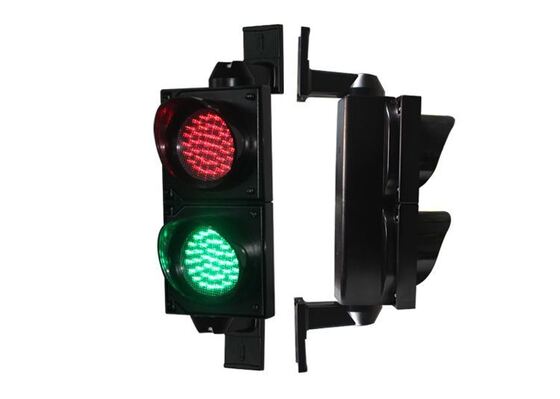 JUTAI JD112HF-C 100mm Κόκκινο και πράσινο LED φανάρι κυκλοφορίας IP65 για πύλες φραγμών στάθμευσης και έλεγχο πρόσβασης